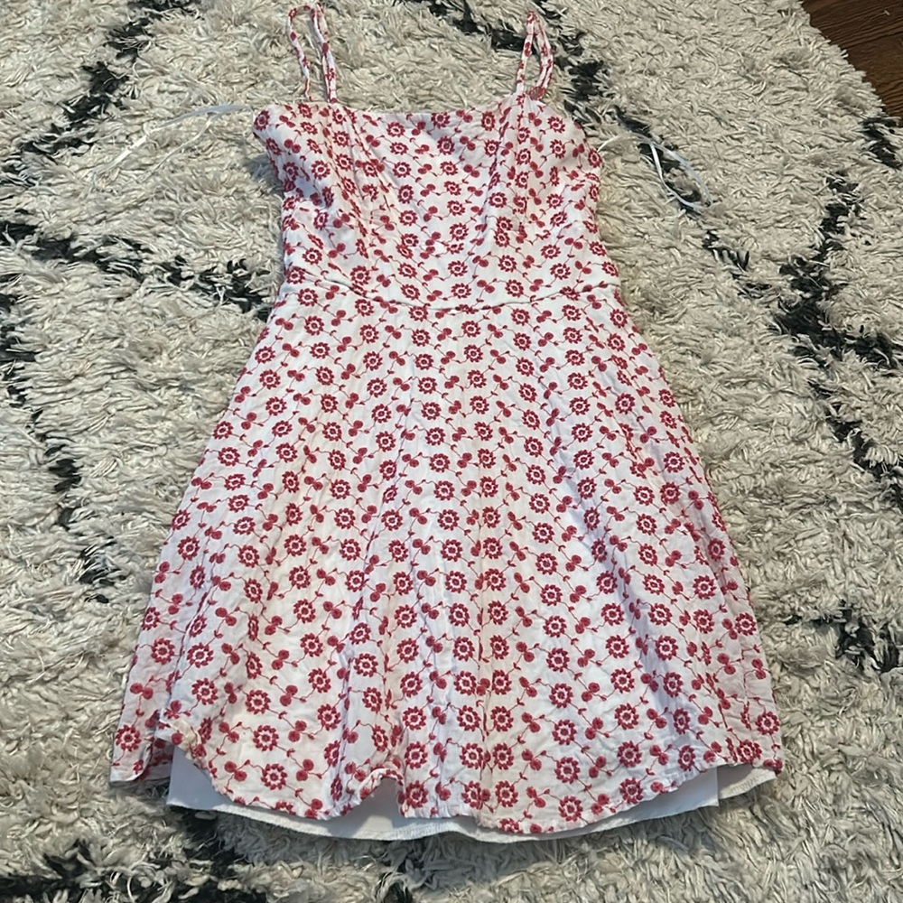 Pink flower mi ami dress